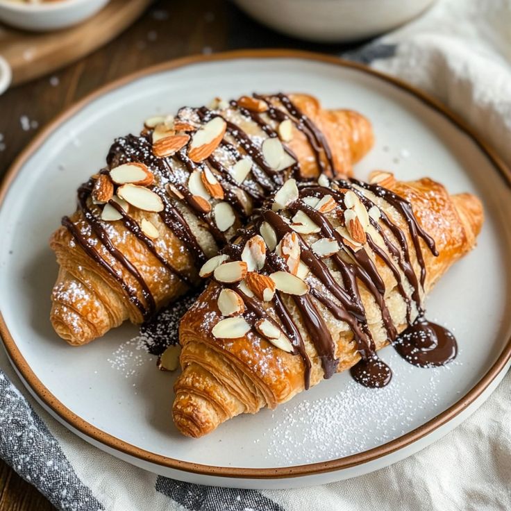 Almond croissant